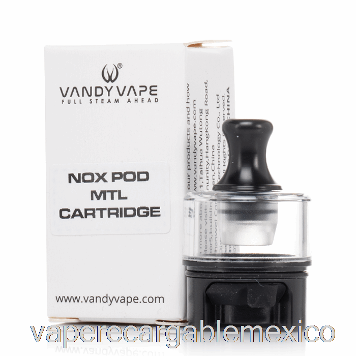 Vape Recargable Vandy Vape Nox Cápsulas De Repuesto [mtl] 3ml Nox Pod